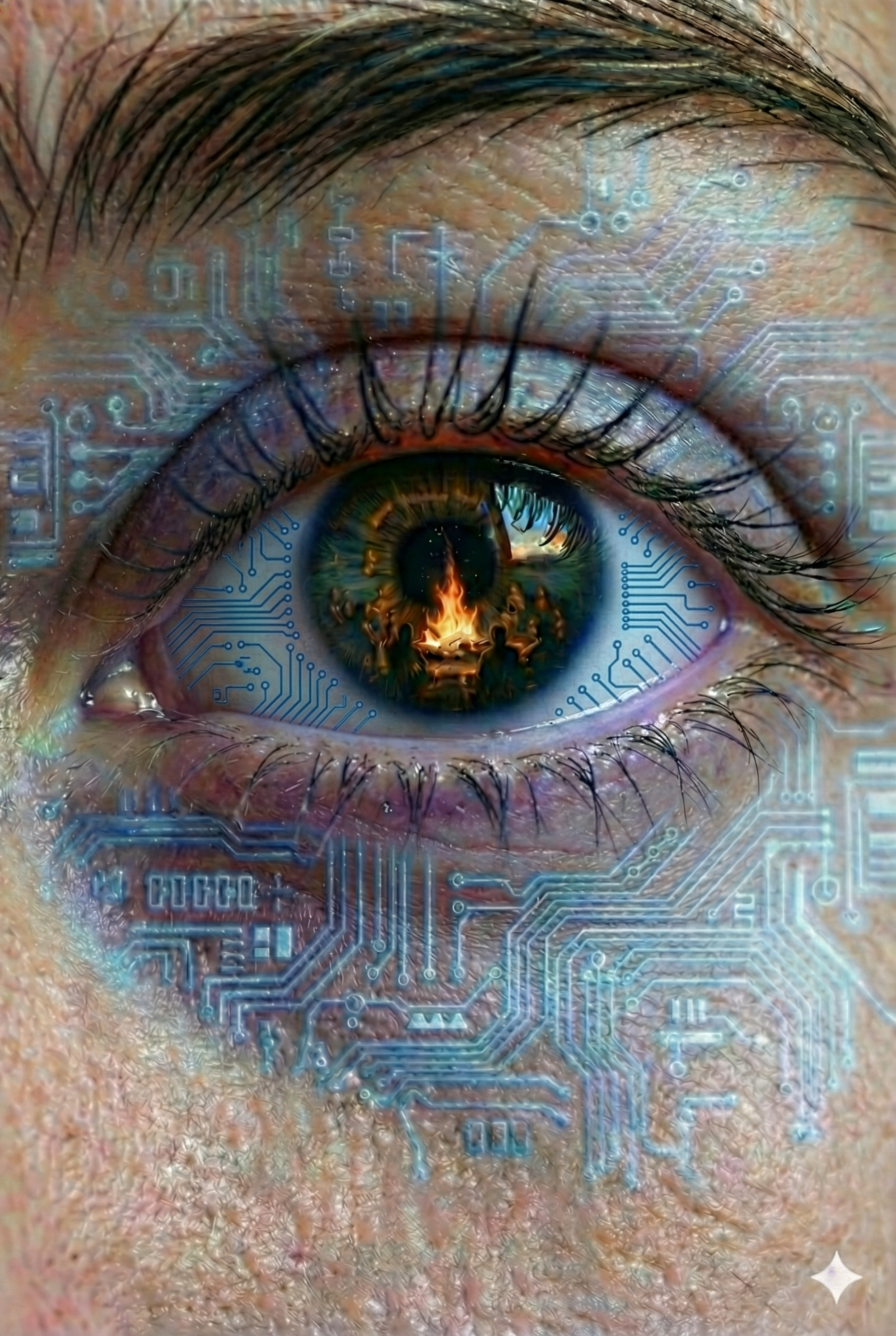 Human eye - bridging signal and stakes